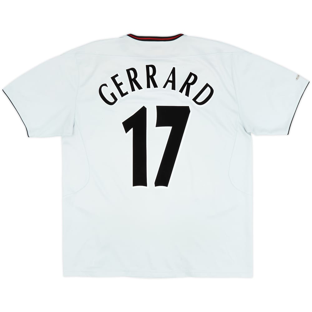 2003-04 Liverpool Away Shirt Gerrard #17 - 6/10 - (L)