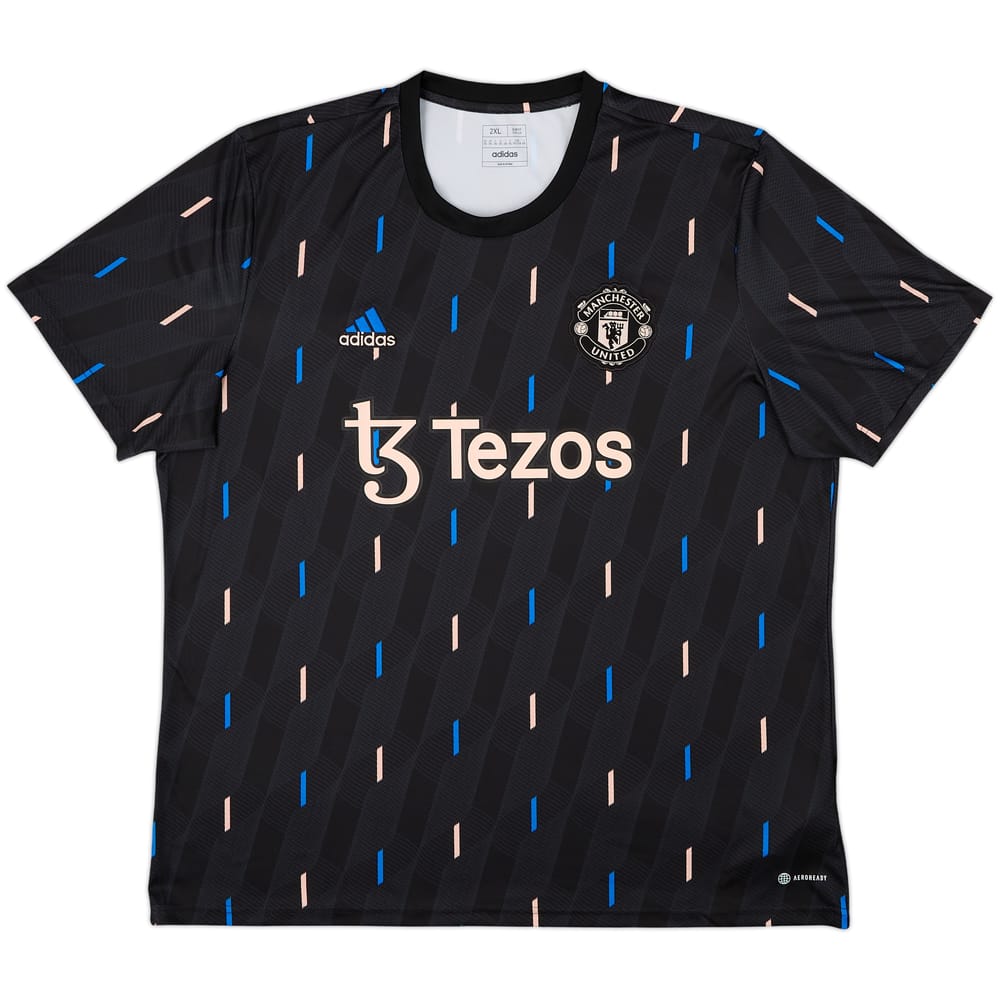 2022-23 Manchester United adidas Training Shirt - 10/10 - (XXL)