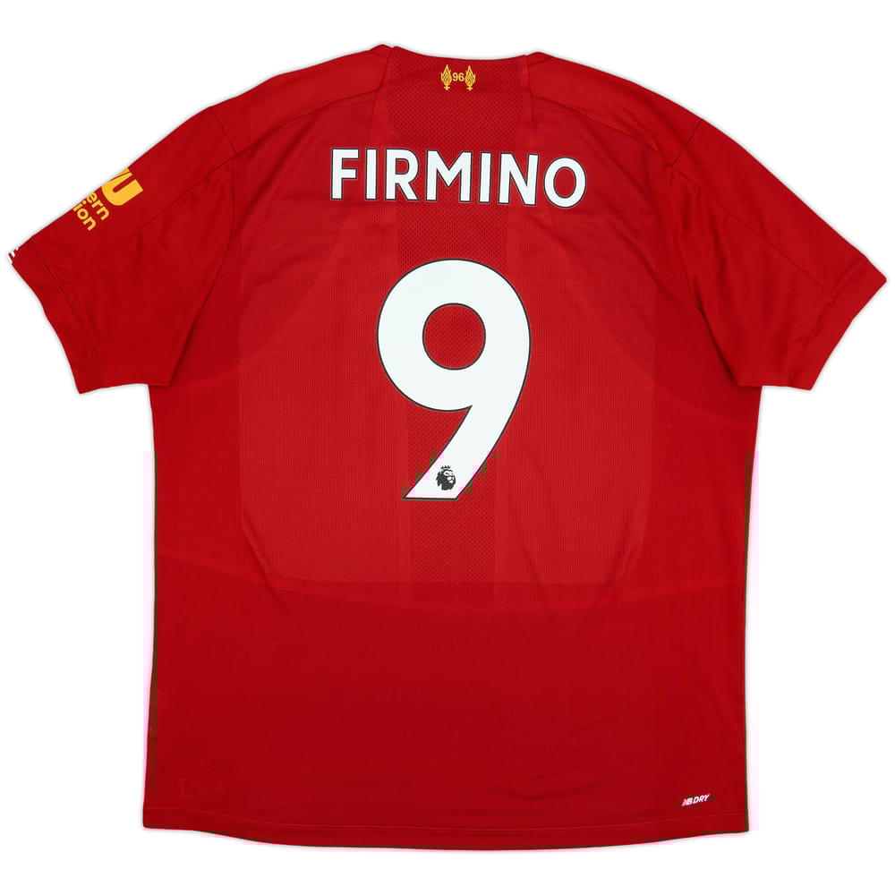 Camiseta de local del Liverpool 2019-20 Firmino #9 - 6/10 - (XL)