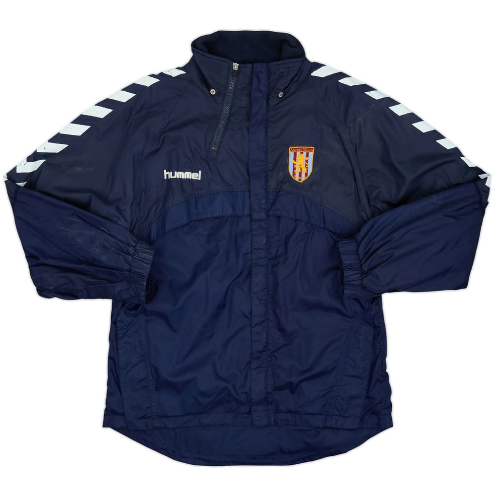 Chaqueta impermeable con capucha Hummel del Aston Villa 2005-06 - 5/10 - (L)