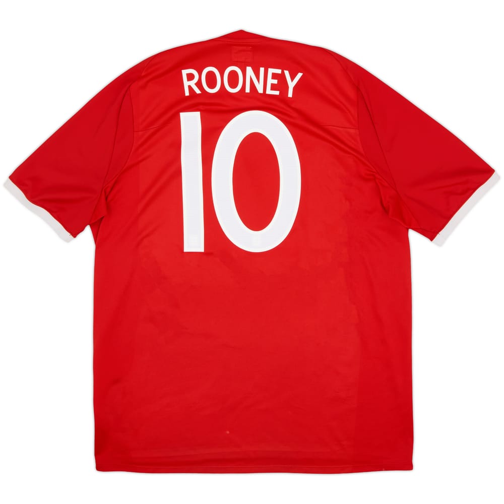2010-11 England Away Shirt Rooney #10 - 6/10 - (XXL)
