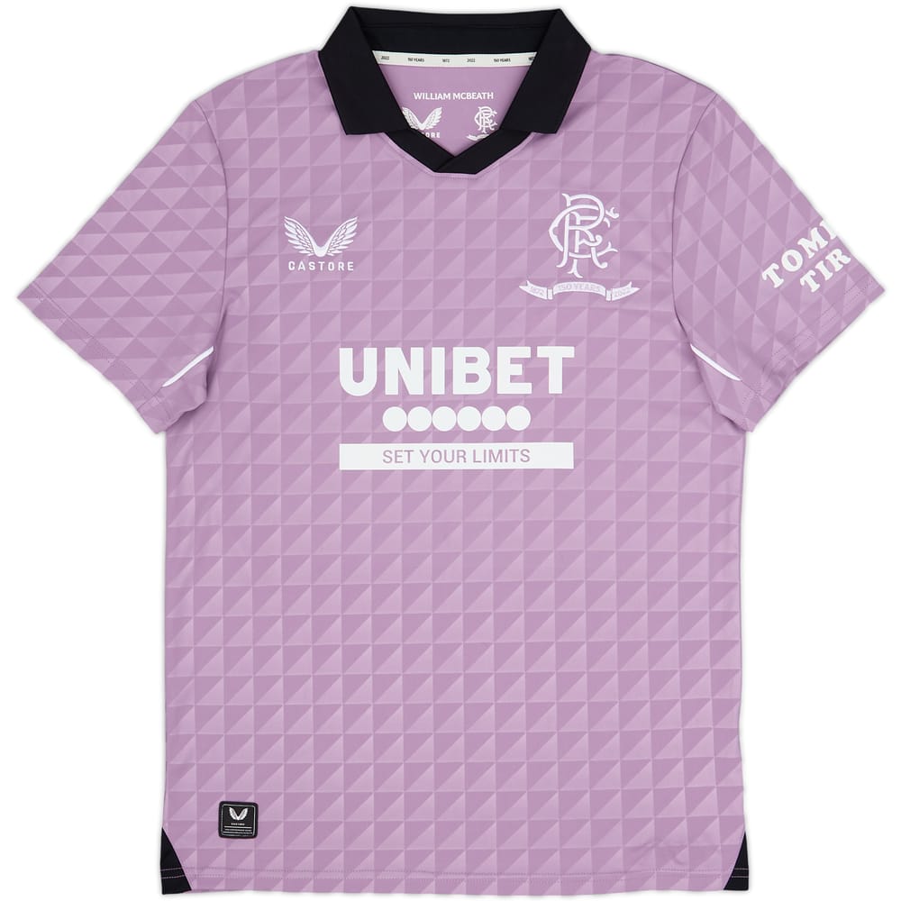 2021-22 Rangers '150 Years Anniversary' Third Shirt - 10/10 - (S)
