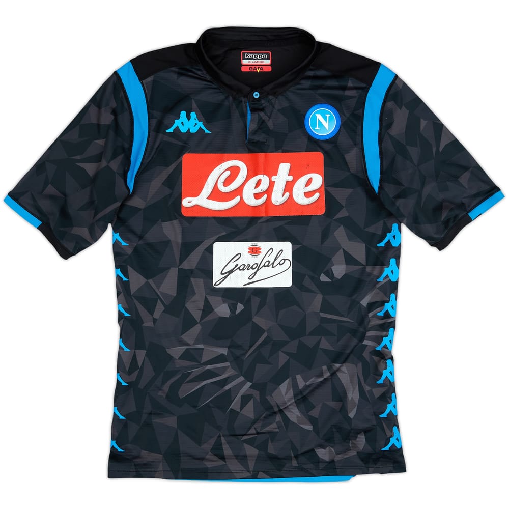 2018-19 Napoli Away Shirt - 5/10 - (XL)