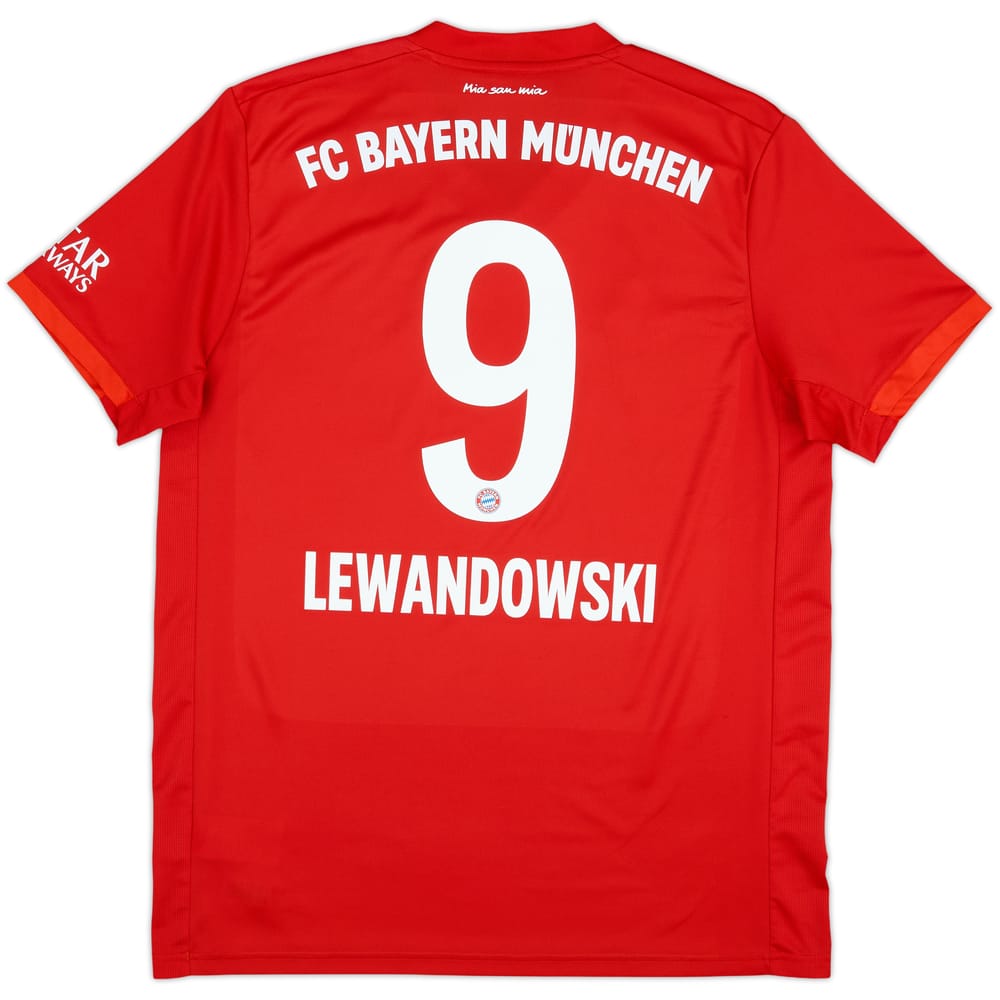 2020-21 Bayern Munich Home Shirt Lewandowski #9 - 8/10 - (L)