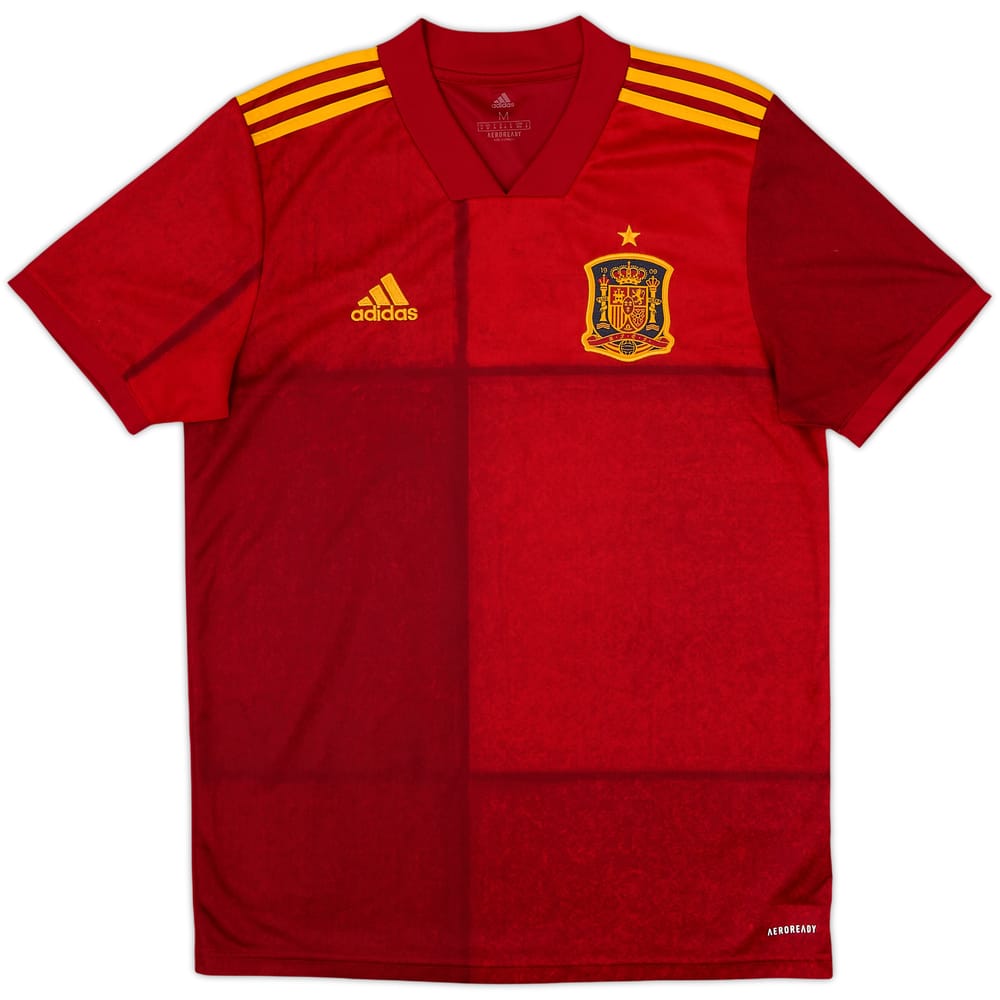 2020-21 Spain Home Shirt - 10/10 - (M)