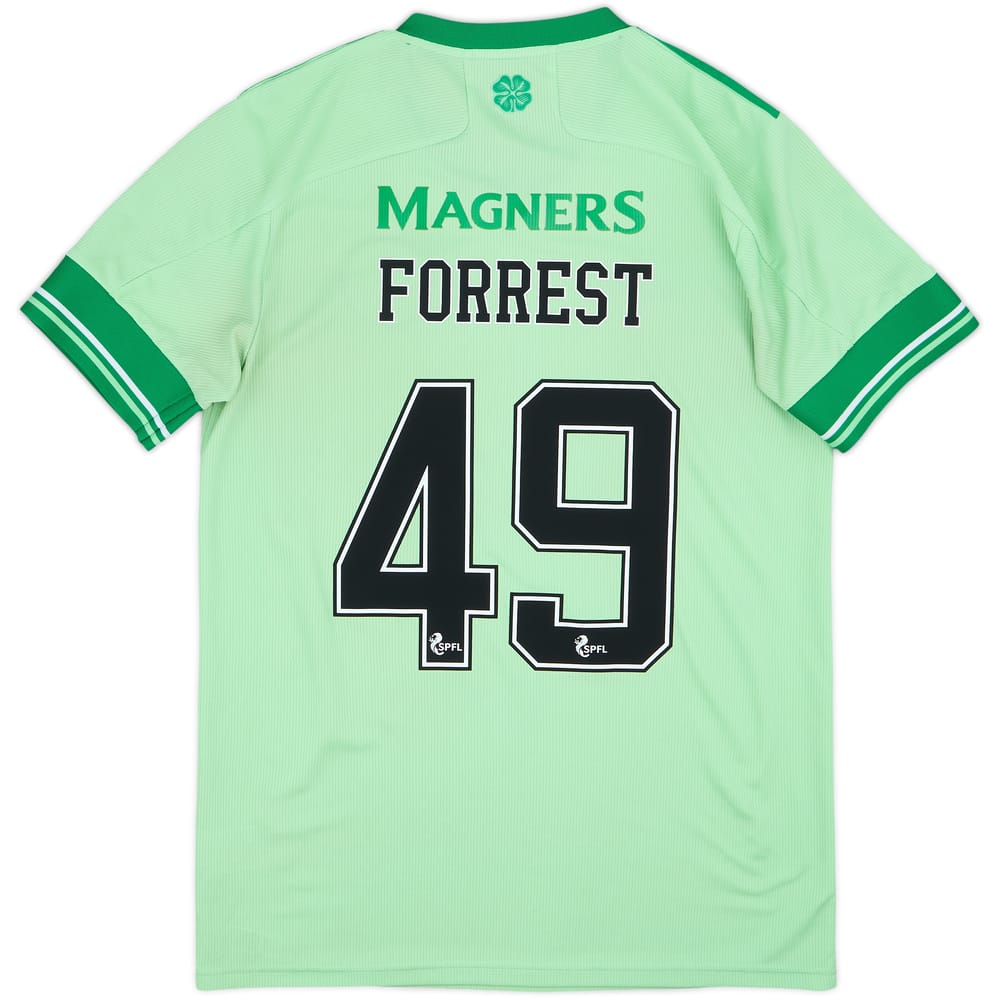Camiseta de visitante del Celtic 2020-21 Forrest #49