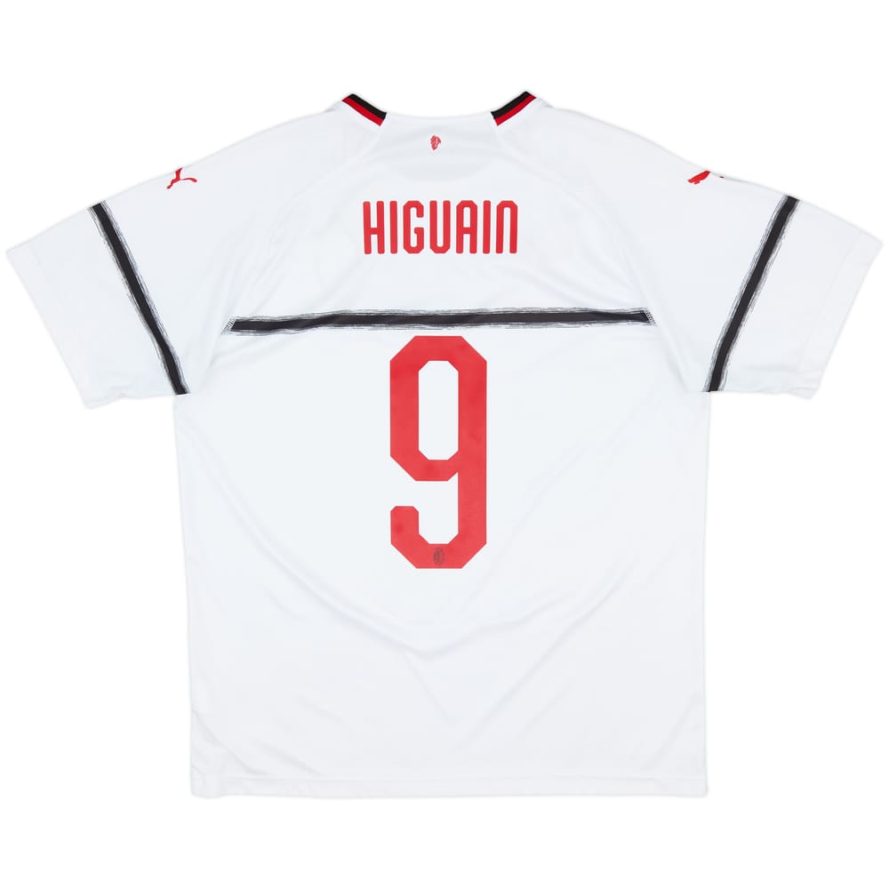 2018-19 AC Milan Away Shirt Higuain #9 - 8/10 - (XL)