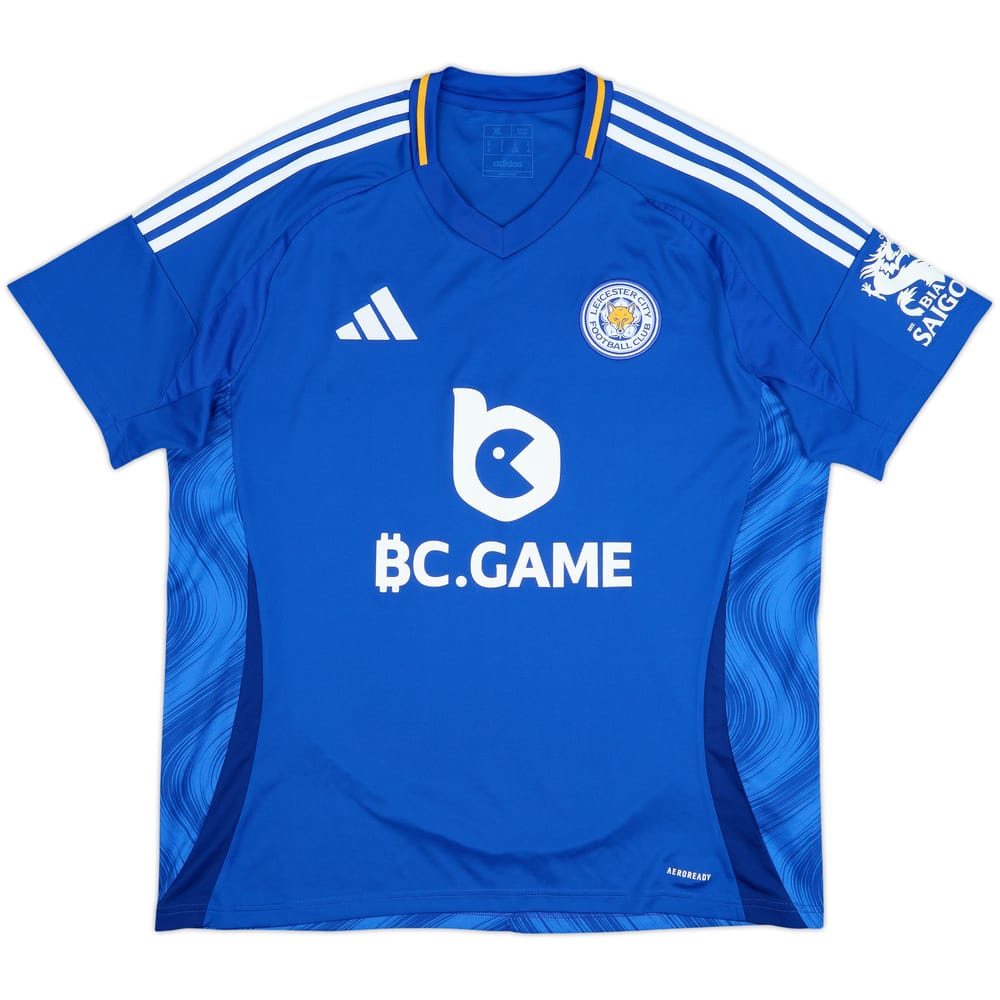 2024-25 Leicester City Home Shirt - 10/10 - (XL)