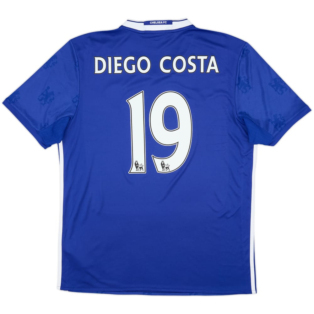 2016-17 Chelsea Home Shirt Diego Costa #19 - 7/10 - (L)
