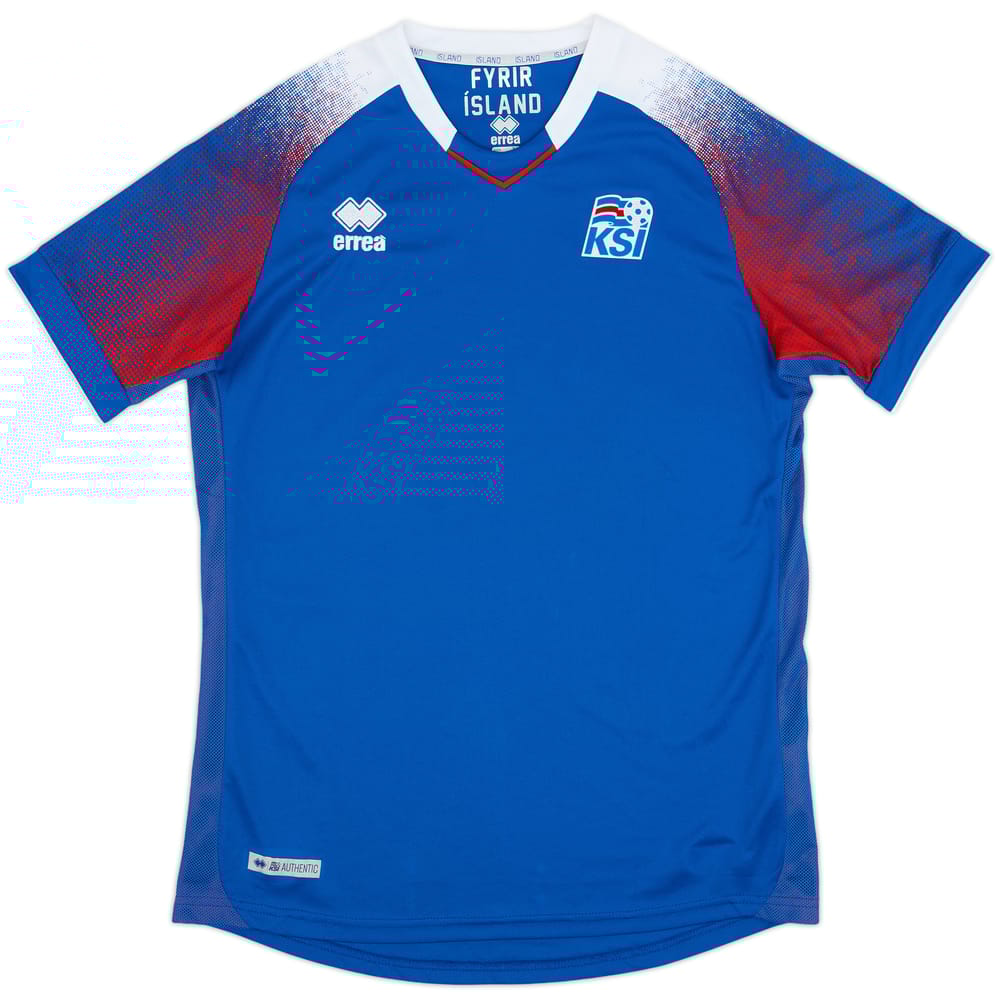 2018-19 Islandia Camiseta de local - 8/10 - (XL)