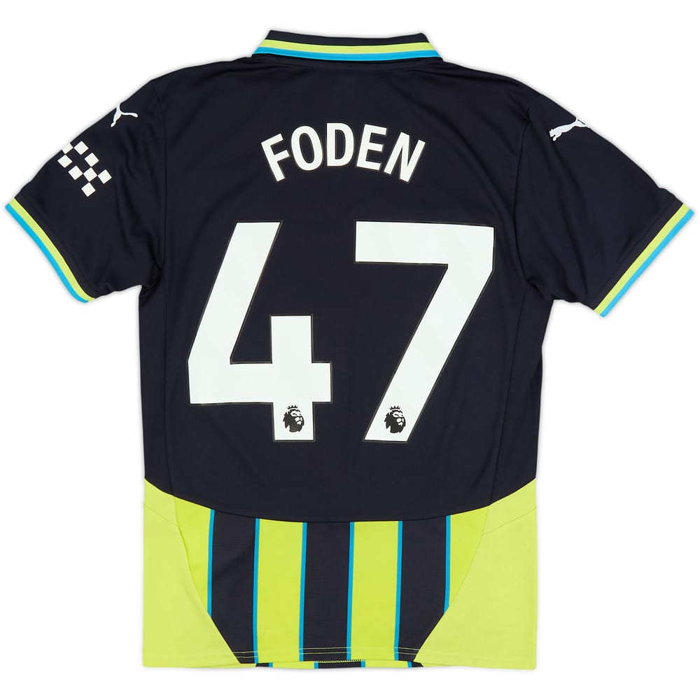 2024-25 Manchester City Away Shirt Foden #47 - 6/10 - (S)