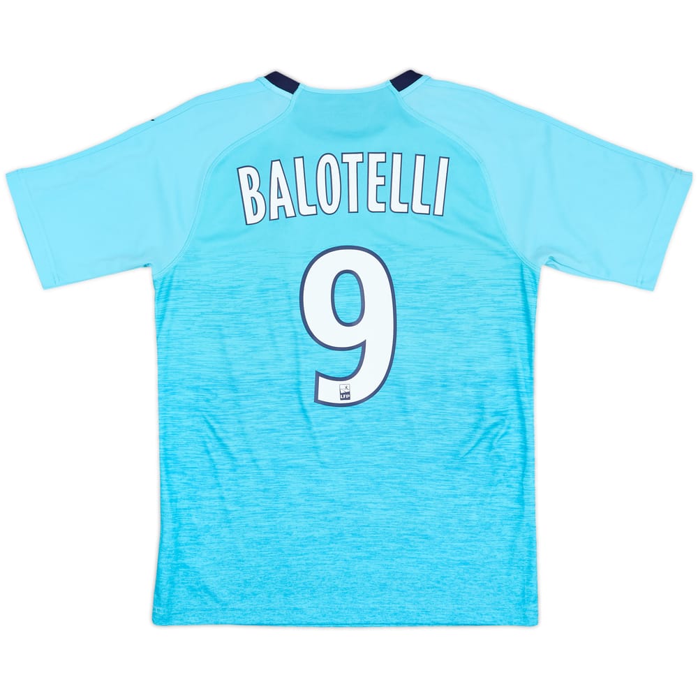 2018-19 Olympique Marseille Third Shirt Balotelli #9 - 8/10 - (S)