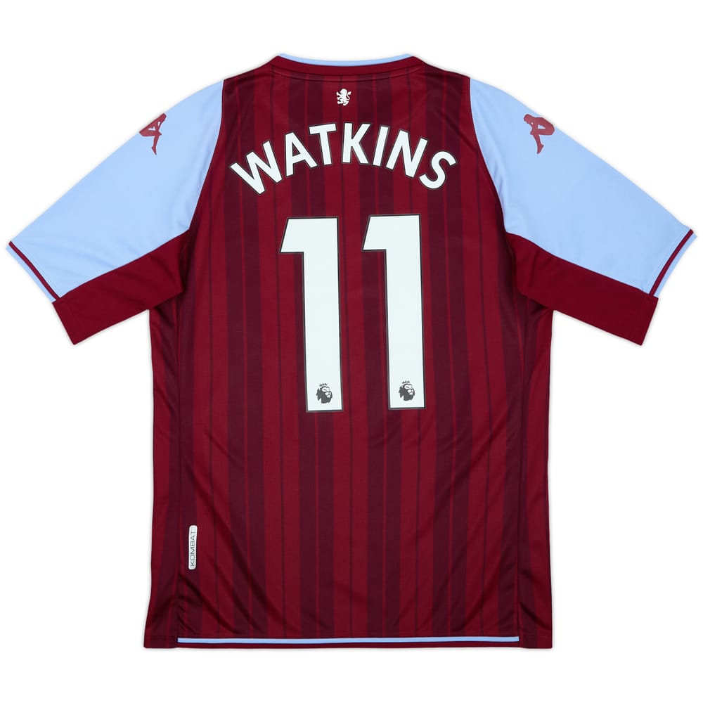 2021-22 Aston Villa Home Shirt Watkins #11 - 8/10 - (S)