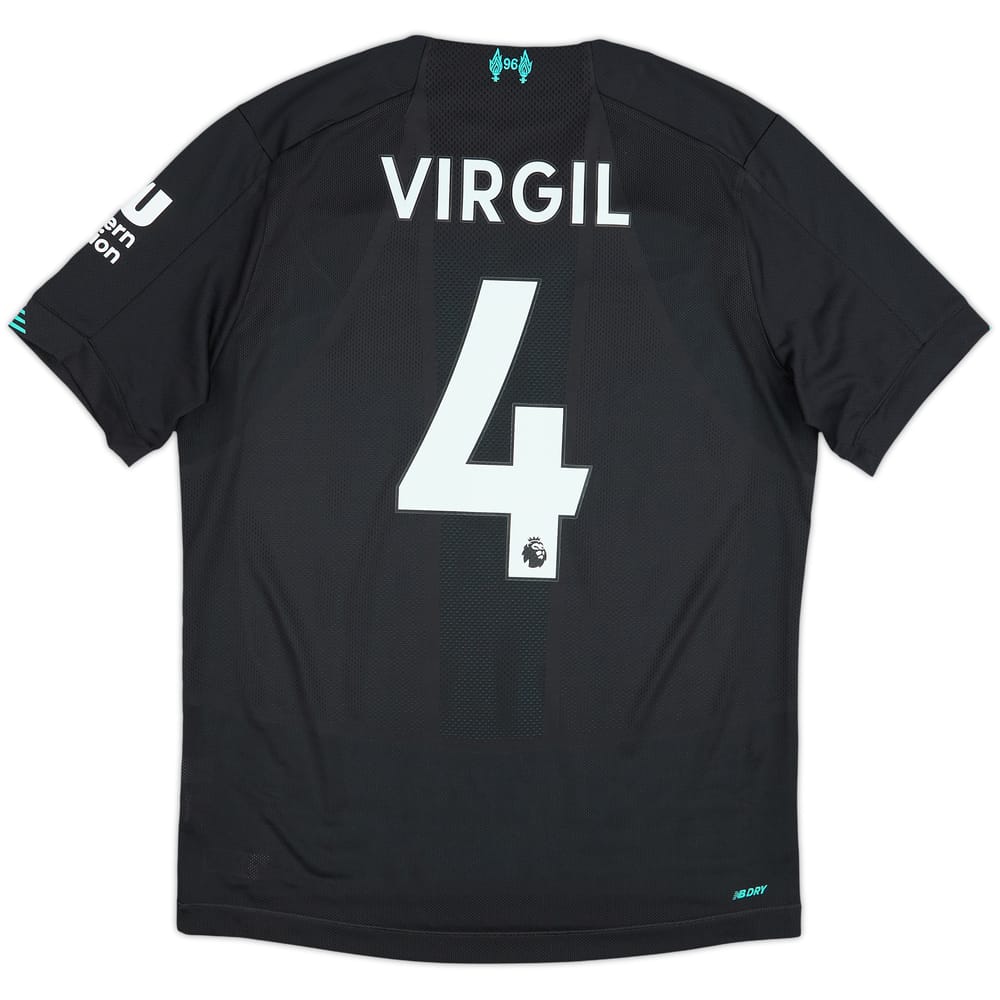 2019-20 Liverpool Third Shirt Virgil #4 - 8/10 - (S)