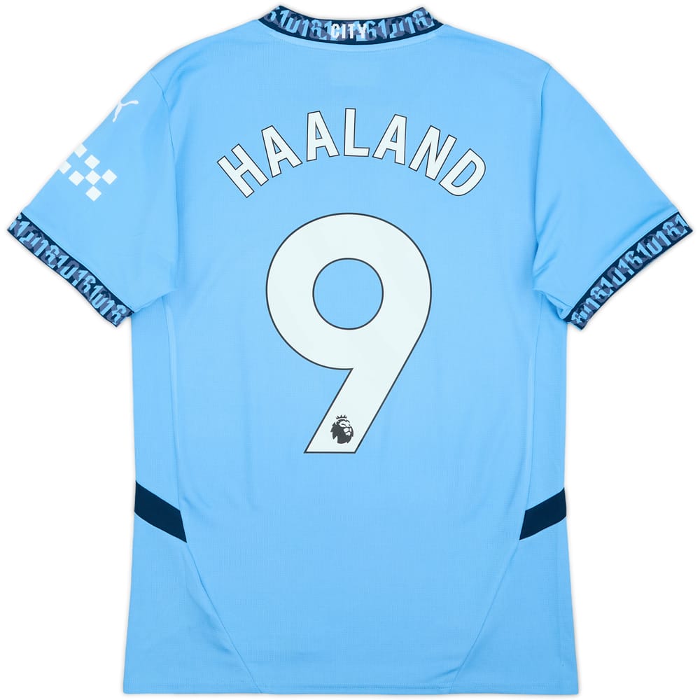 2024-25 Manchester City Home Shirt Haaland #9 (S)
