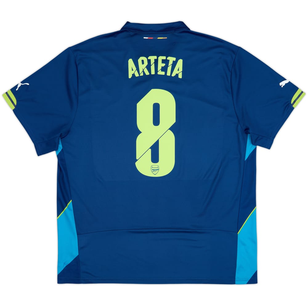 2014-15 Arsenal Third Shirt Arteta #8 - 8/10 - (XXL)