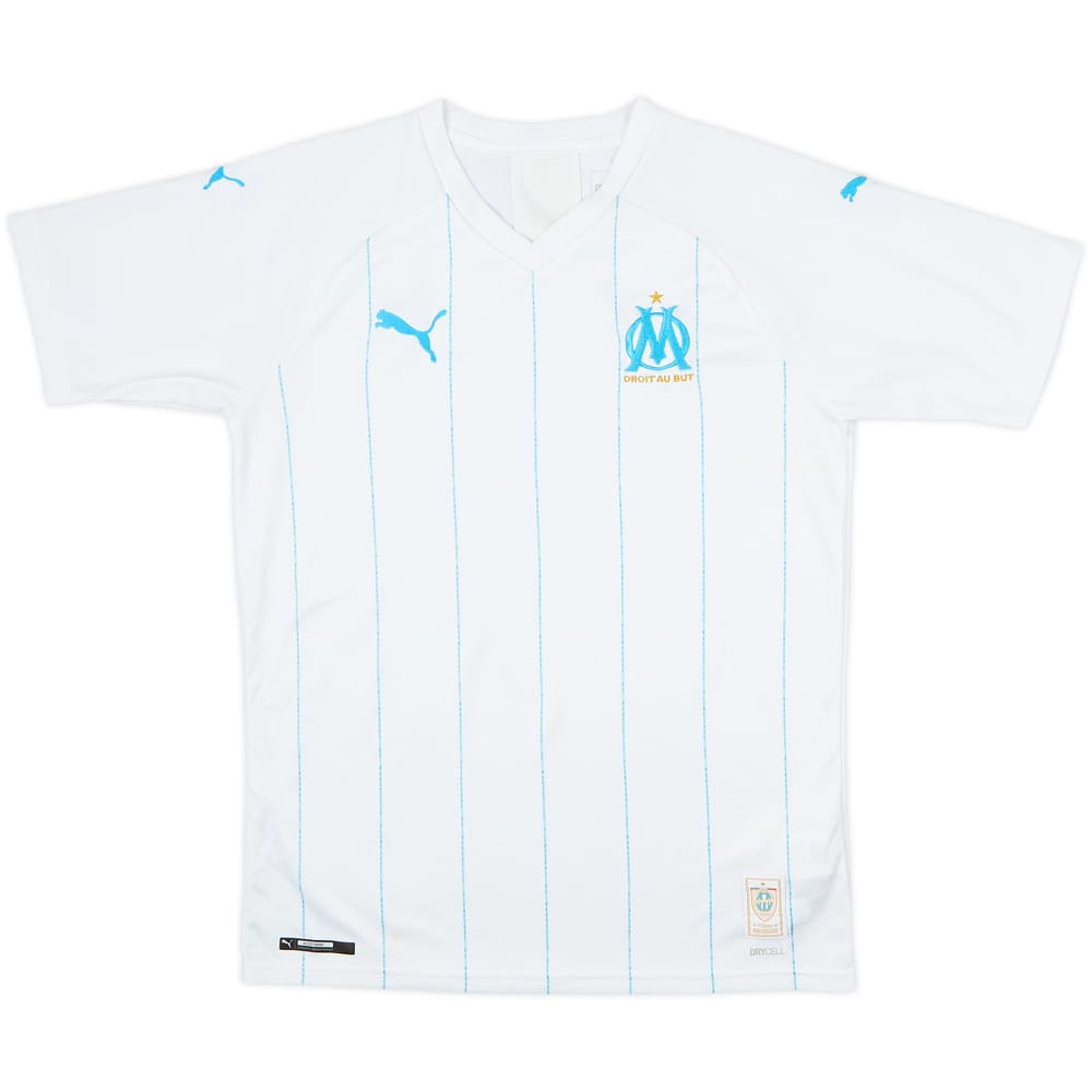 2019-20 Olympique Marseille Home Shirt - 8/10 - (S)