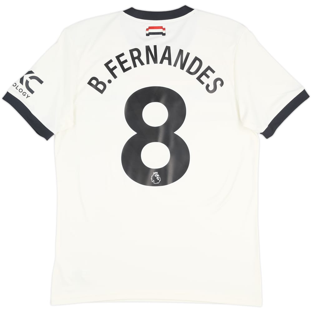 2024-25 Manchester United Third Shirt B.Fernandes #8 - 10/10 - (M)