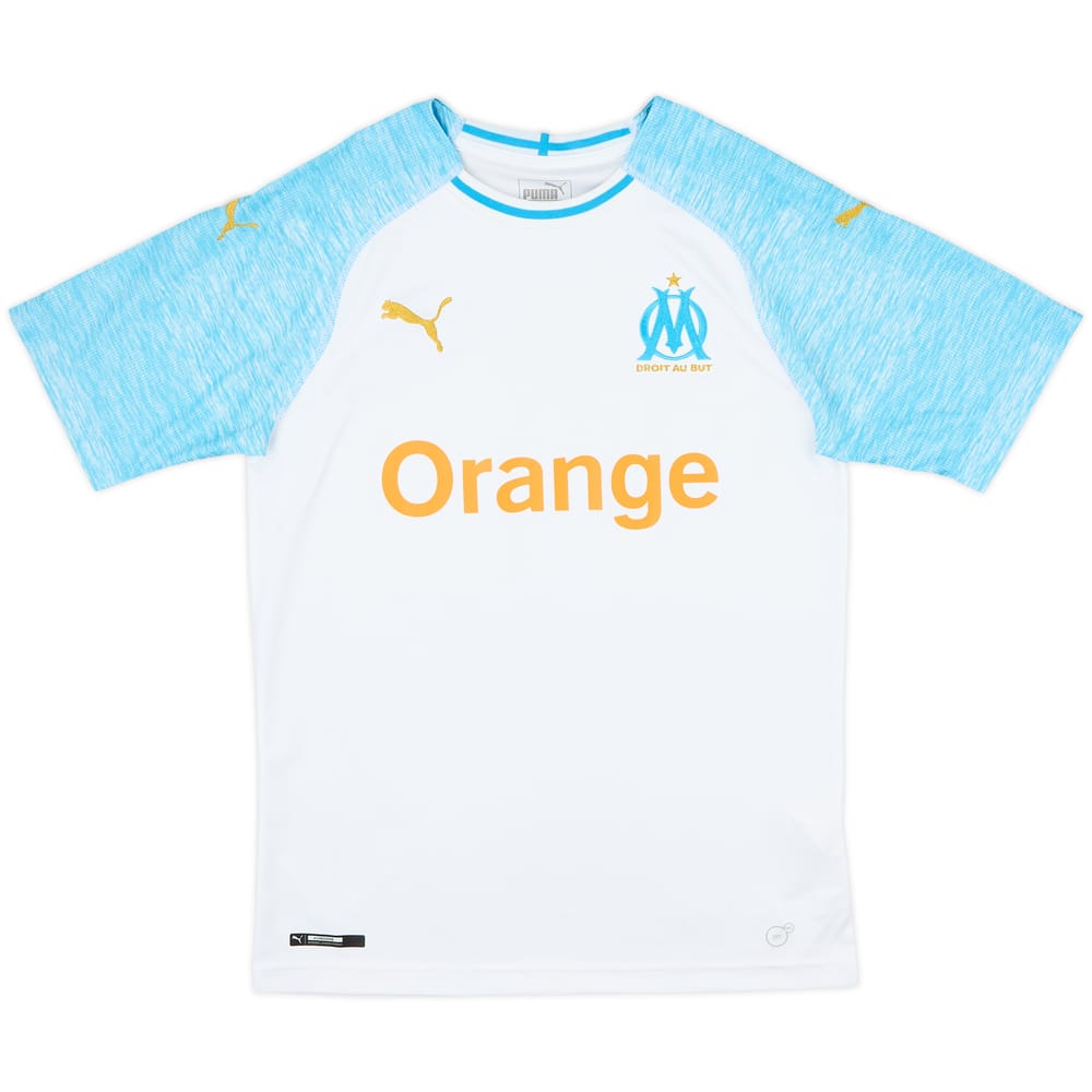 2018-19 Olympique Marseille Home Shirt - 7/10 - (S)