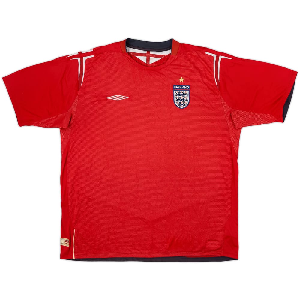 2004-06 England Away Shirt - 5/10 - (XXL)