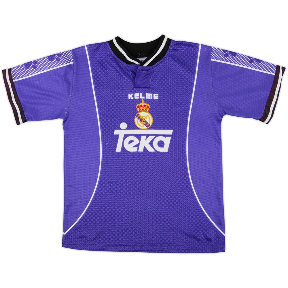 1997-98 Real Madrid Away Shirt - 5/10 - (S.Boys)