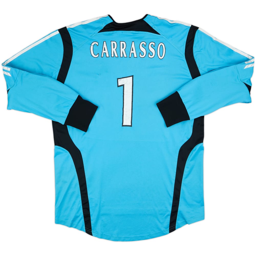 2005-06 Olympique Marseille GK Shirt Carrasso #1 - 5/10 - (XL)
