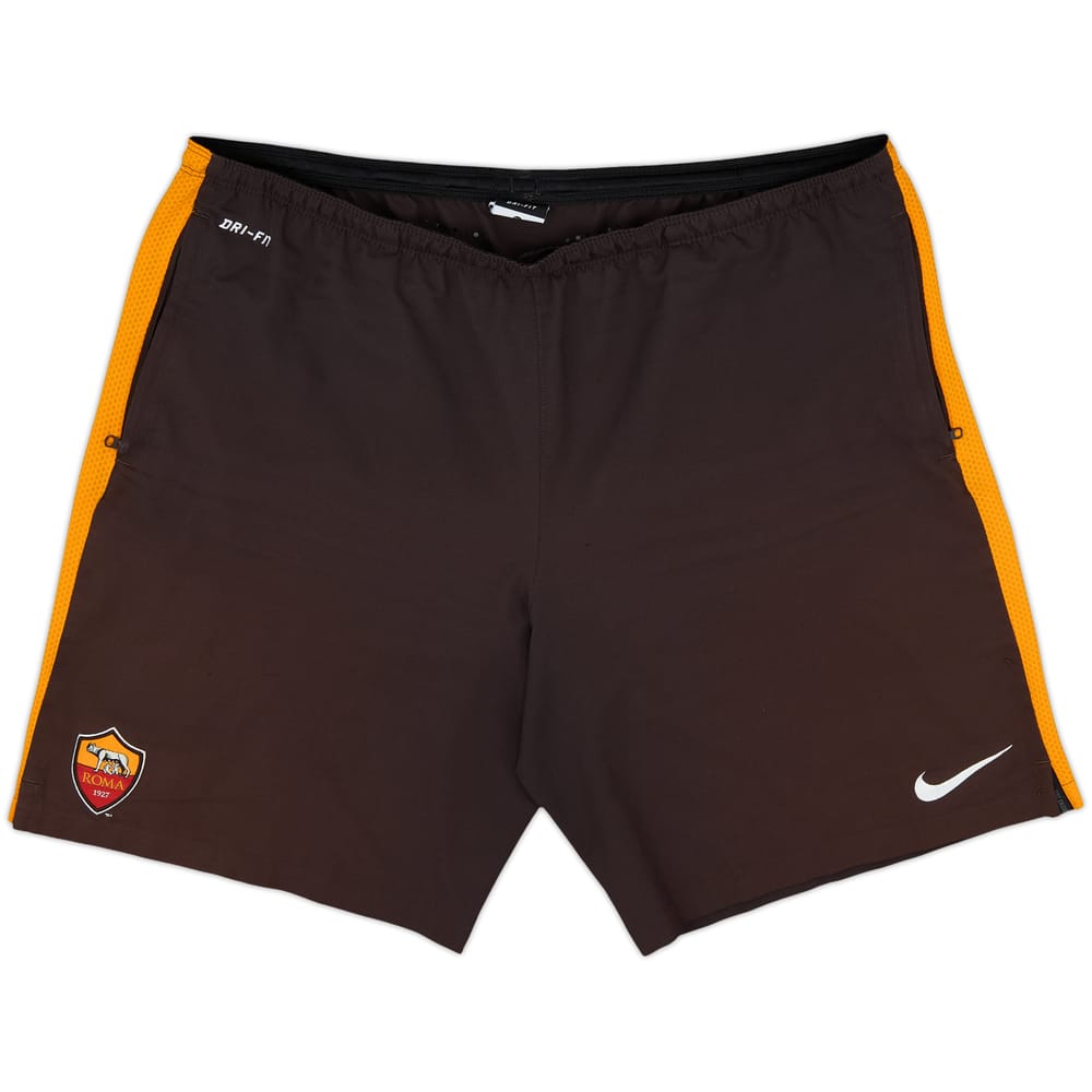 2014-15 Roma Nike Training Shorts - 8/10 - (XL)