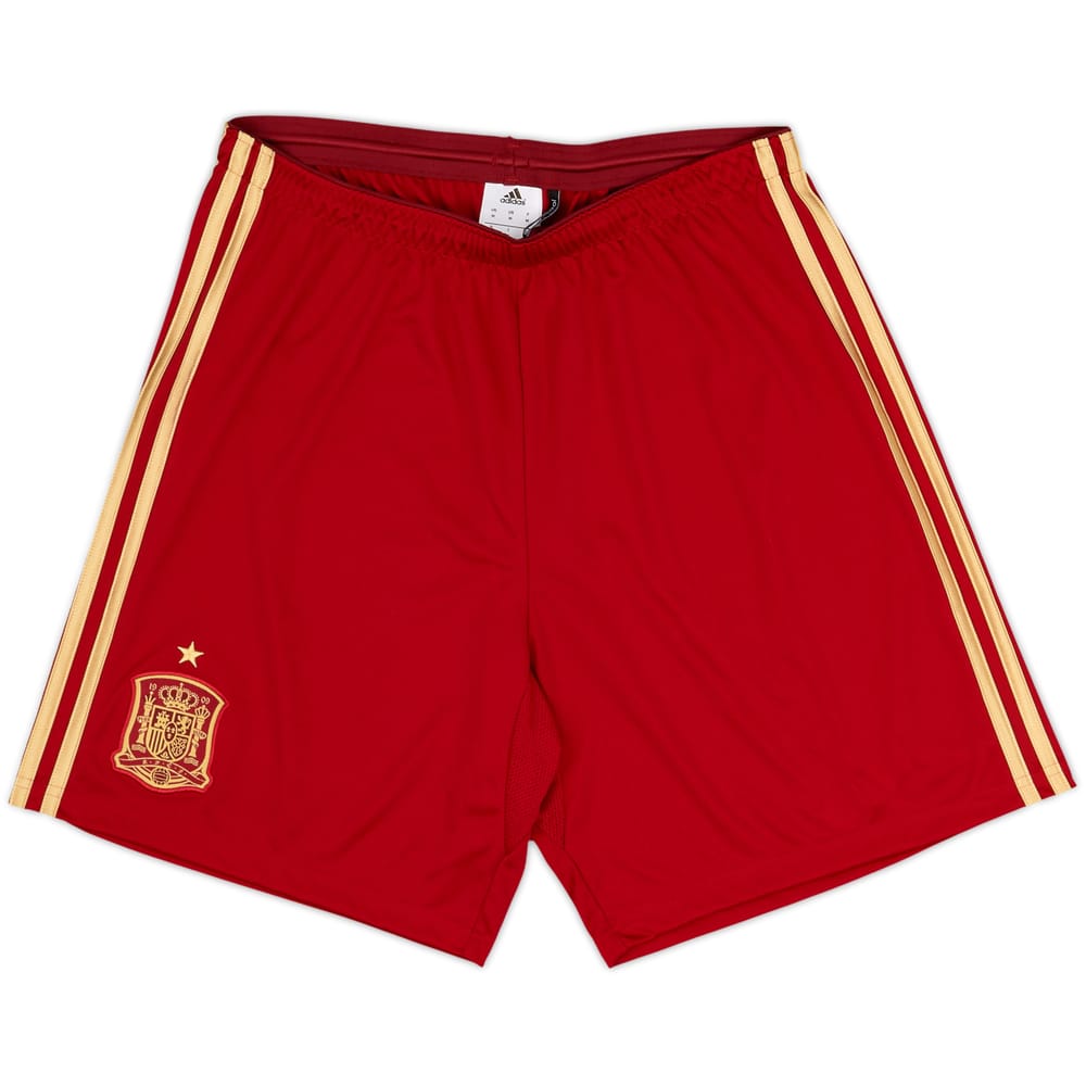 2013-15 Spain Home Shorts - 10/10 - (M)