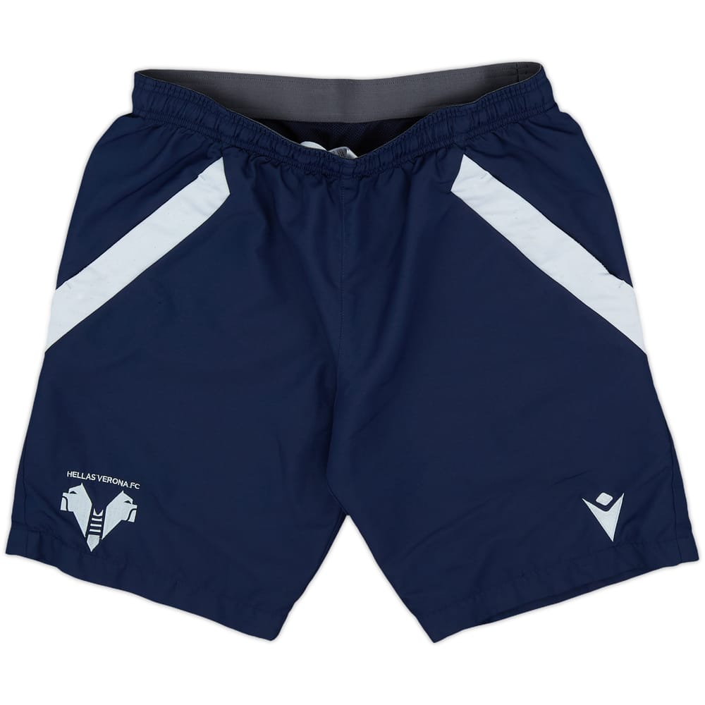 2022-23 Hellas Verona Macron Training Shorts - 8/10 - (M)