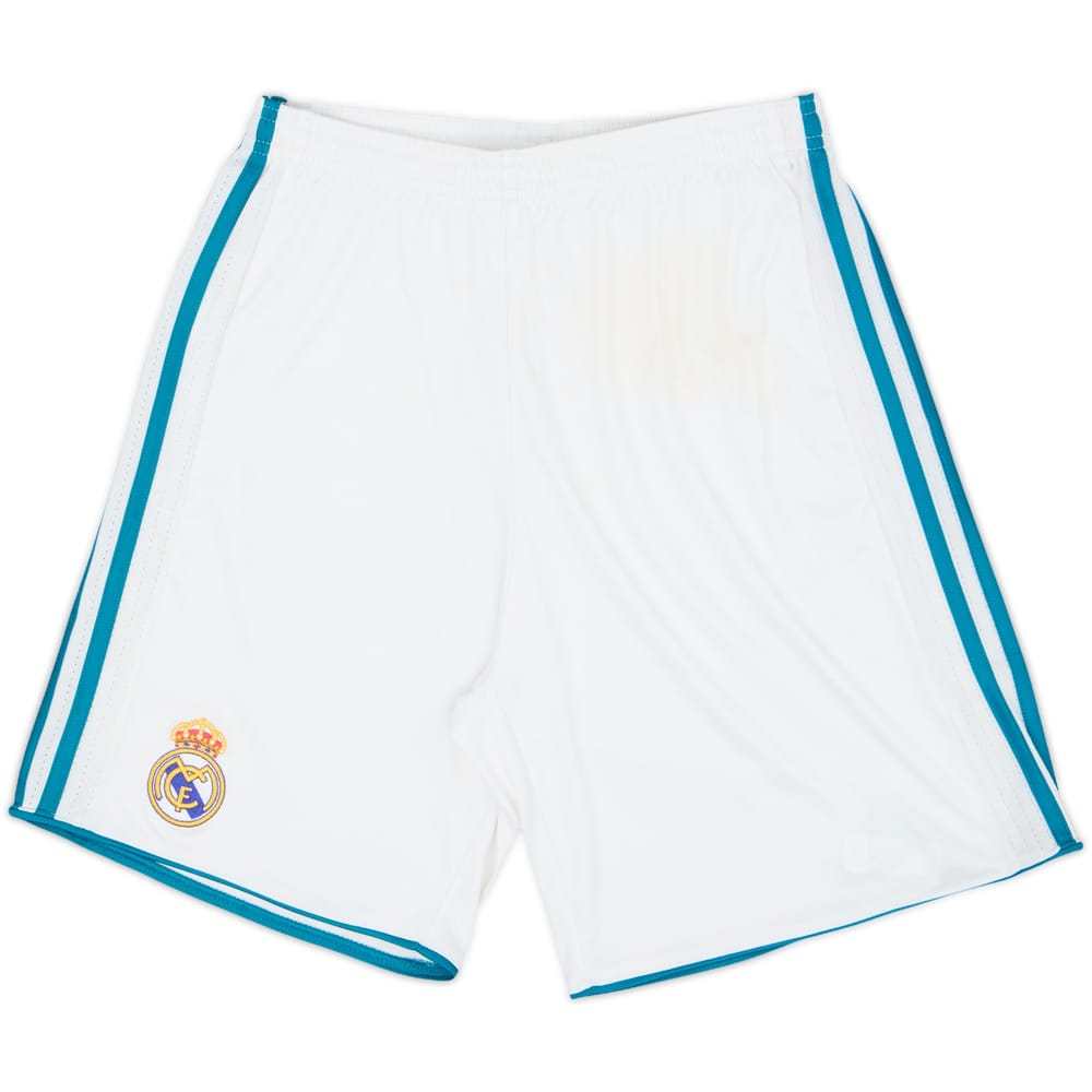 2017-18 Real Madrid Home Shorts - 5/10 - (XS)