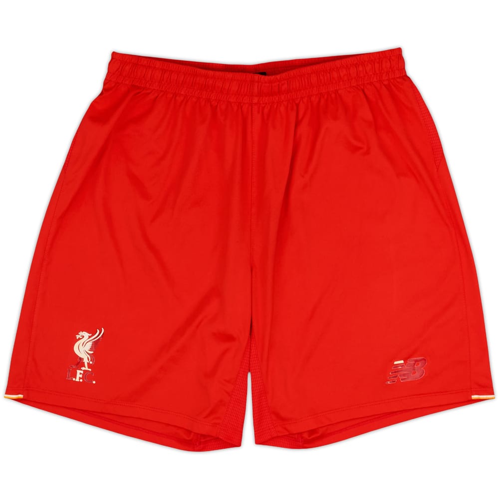 2015-16 Liverpool Home Shorts - 3/10 - (L)