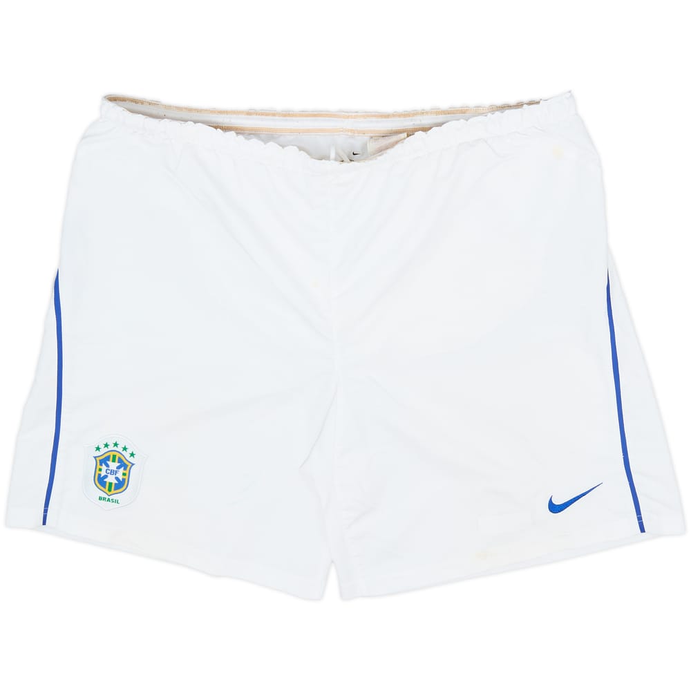 2006-08 Brazil Away Shorts - 7/10 - (L)