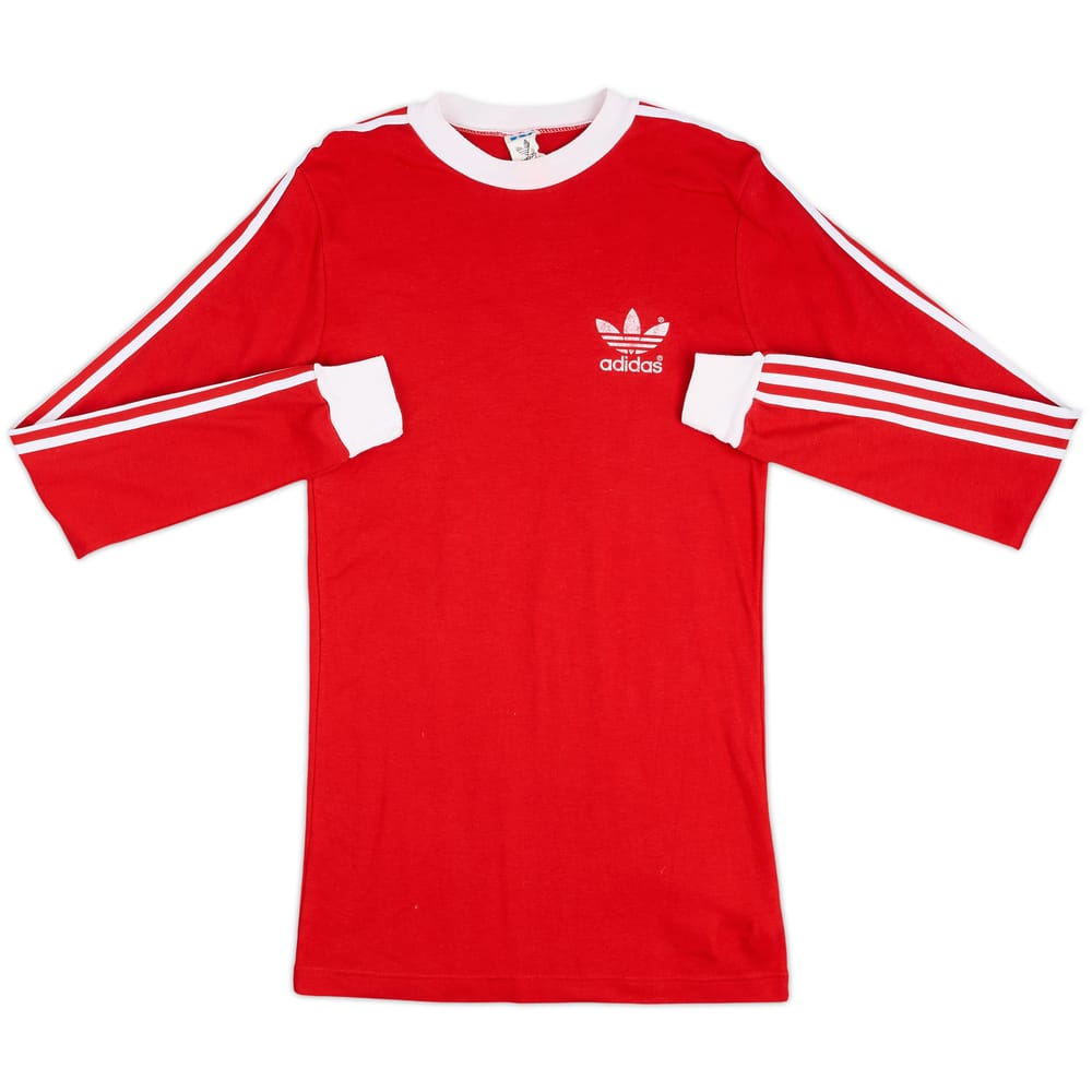 1980s adidas Template L/S Shirt - 7/10 - (L)