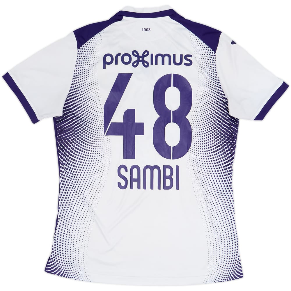 2019-20 Anderlecht Away Shirt Sambi #48 - 6/10 - (XL)