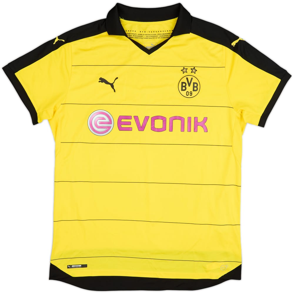 2015-16 Borussia Dortmund Home Shirt - 9/10 - (XL)