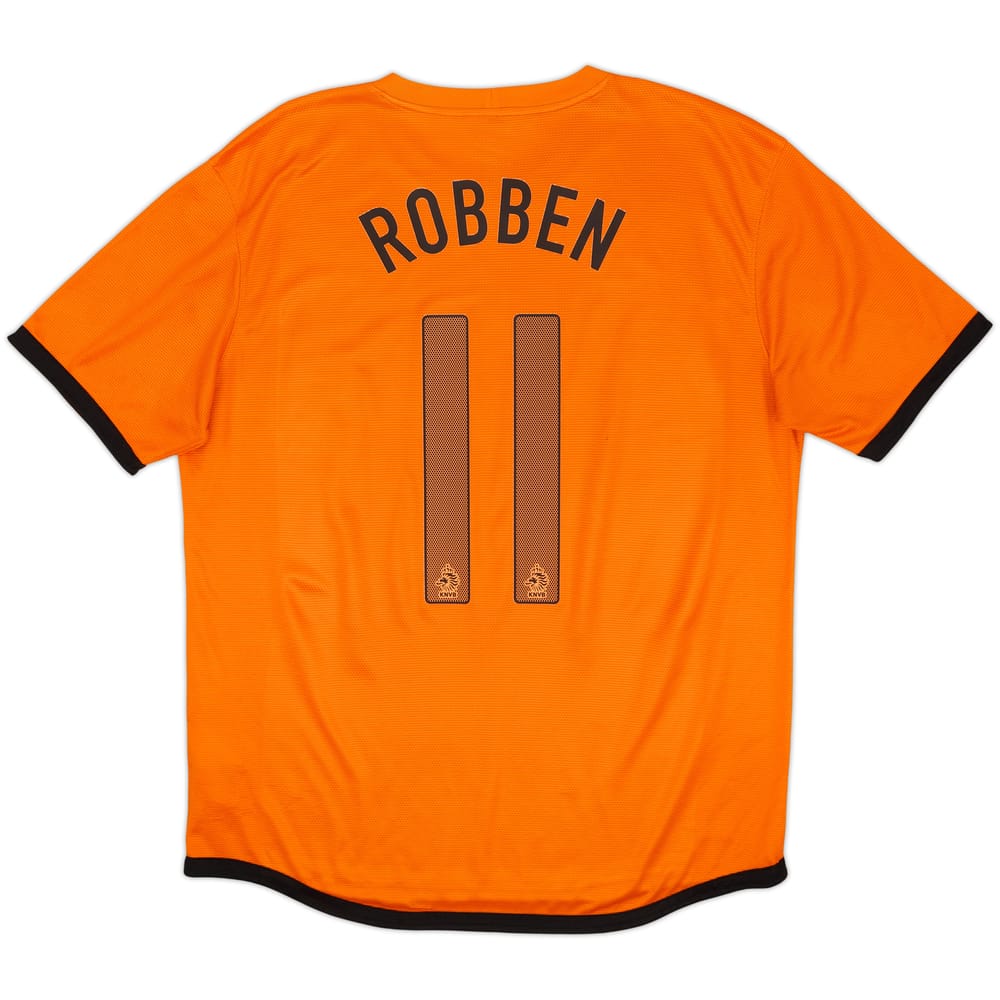 2012-13 Netherlands Home Shirt Robben #11 - 6/10 - (L)