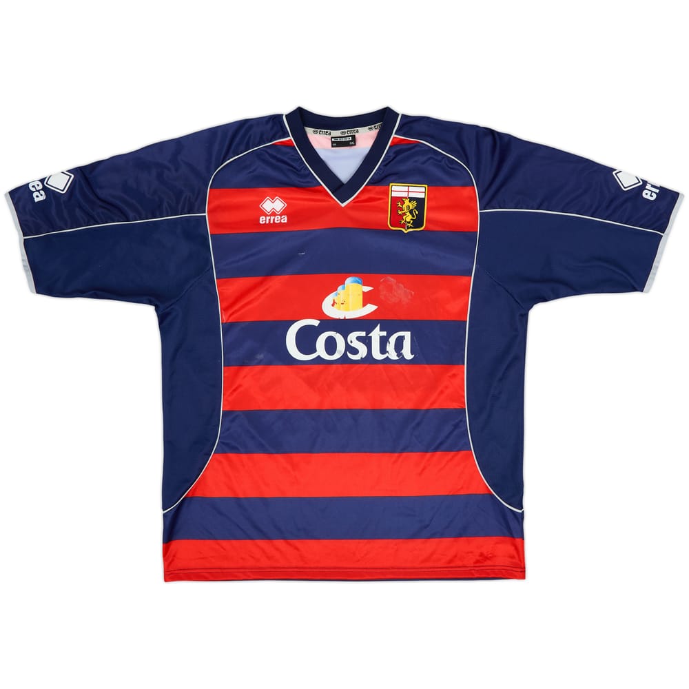 2004-05 Genoa Errea Training Shirt - 5/10 - (XXL)