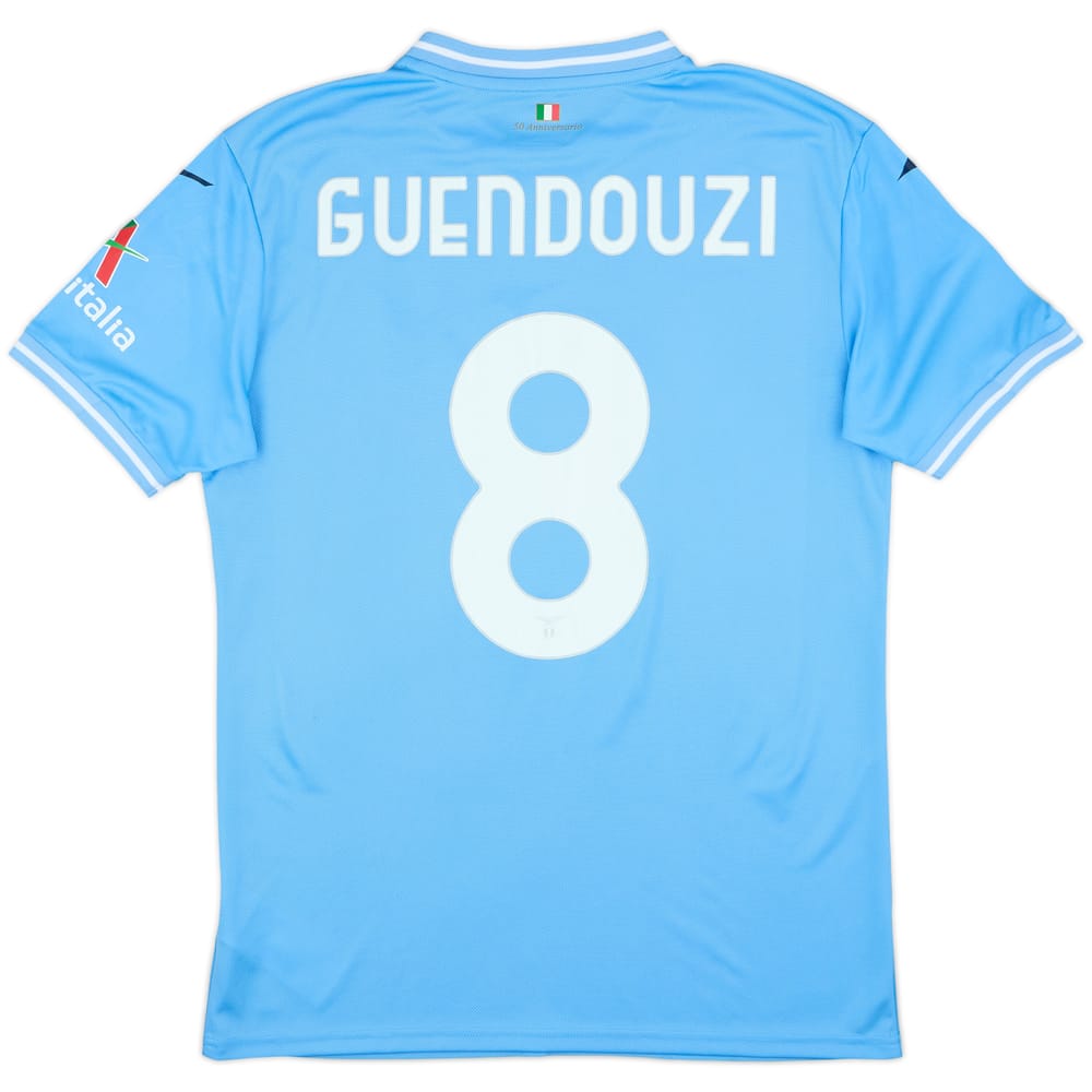 2023-24 Lazio Home Shirt Guendouzi #8 - 8/10 - (L)