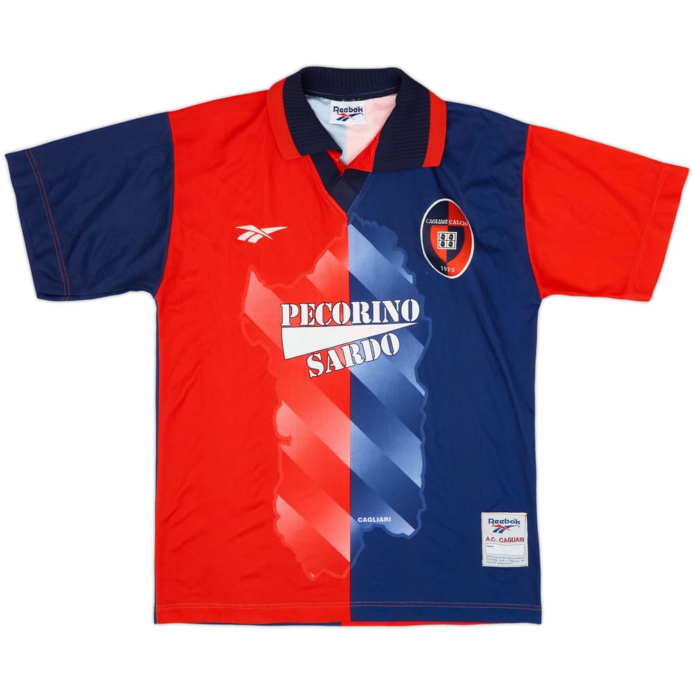 1996-98 Cagliari Home Shirt - 8/10 - (L)