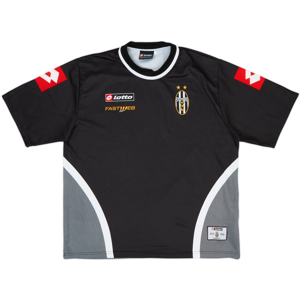 2001-02 Juventus Lotto Training Shirt - 8/10 - (XL)