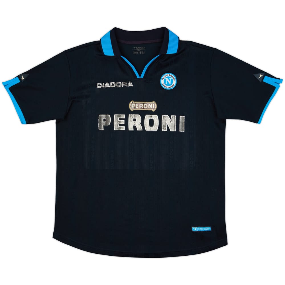 2001-02 Napoli Third Shirt - 5/10 - (XL)
