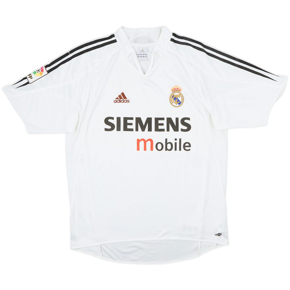 2004-05 Real Madrid Home Shirt - 5/10 - (M)
