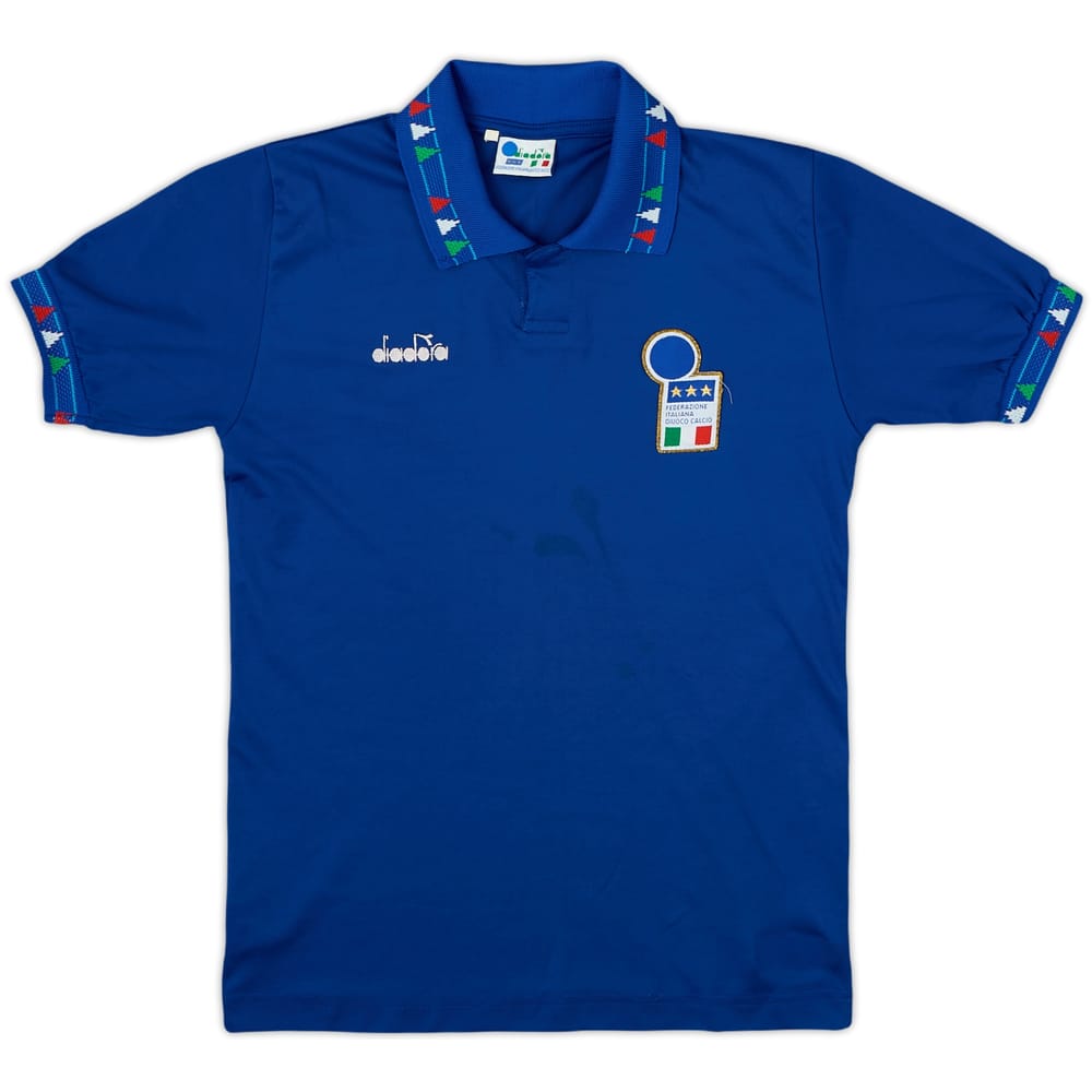 1992-93 Italy Home Shirt - 6/10 - (M.Boys)