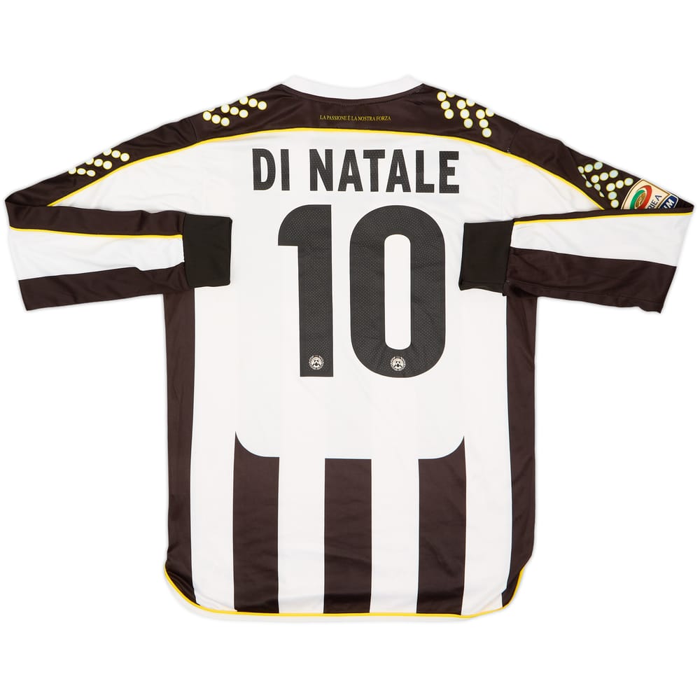 2013-14 Udinese Home L/S Shirt Di Natale #10 - 6/10 - (L)