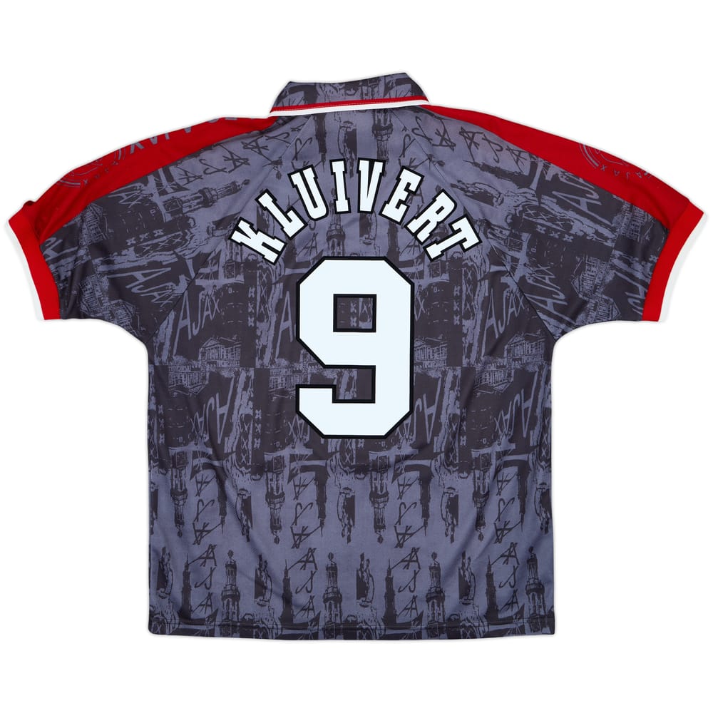 1996-97 Ajax Away Shirt Kluivert #9 - 9/10 - (L)