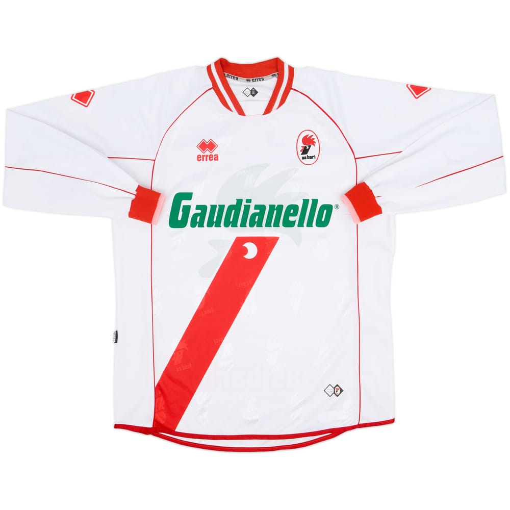 2005-06 Bari Home L/S Shirt - 8/10 - (XL)