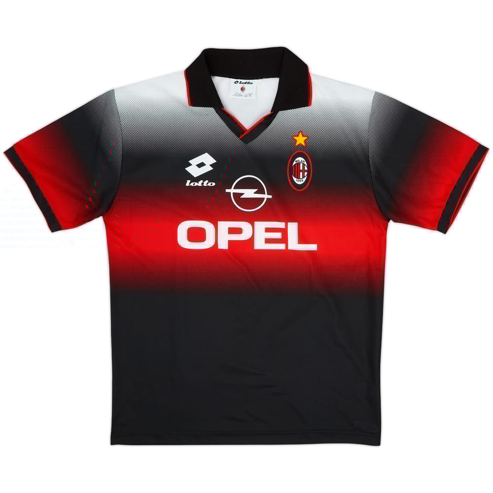 1996-97 AC Milan Lotto Training Shirt - 10/10 - (XL)