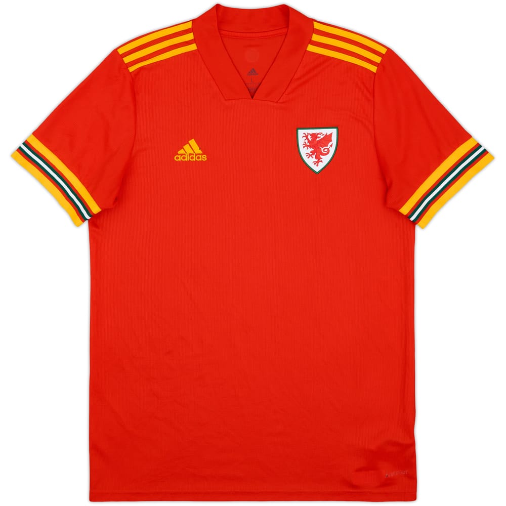 2020-21 Wales Home Shirt - 8/10 - (L)