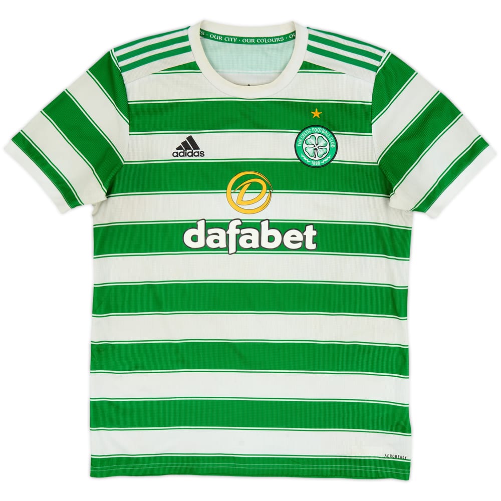 2021-22 Celtic Home Shirt - 5/10 - (L)