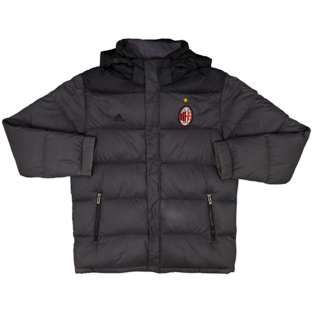 2009-10 AC Milan adidas Padded Bench Coat - 7/10 - (XL)